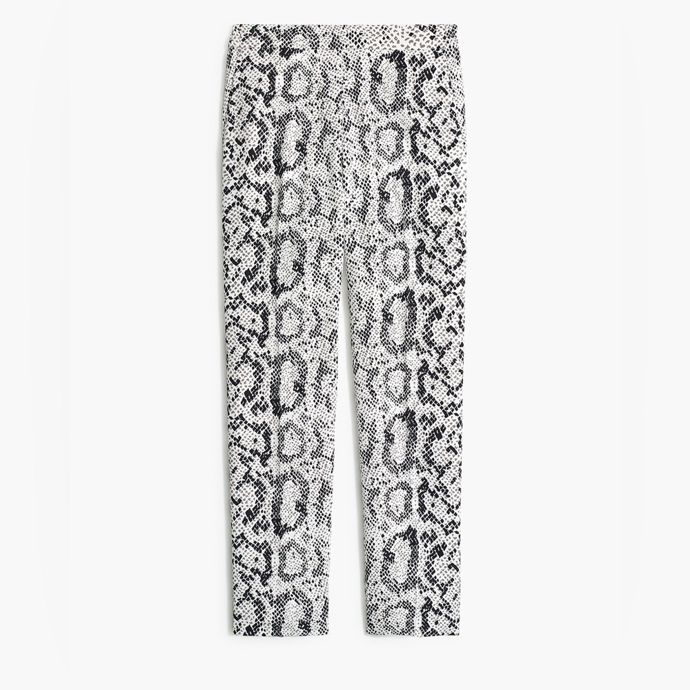 J. Crew Jamie Snake Trousers